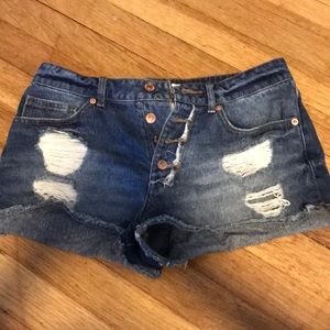 Jean shorts